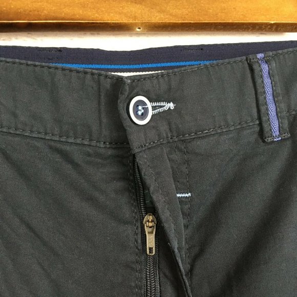 Club of Comfort Mens sz 40 Shorts Dark Navy Blue Stretch Blend Cotton Premium - Picture 8 of 12